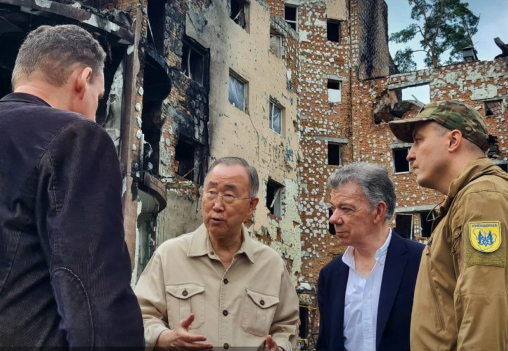 The Elders stress neutrality on Ukraine cannot be an option following Kyiv visit