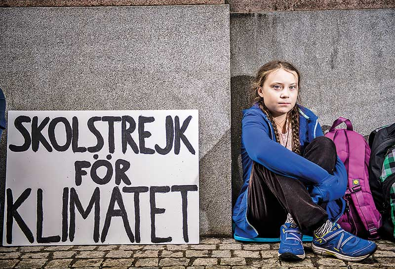 Greta Thunberg, school strike for climate