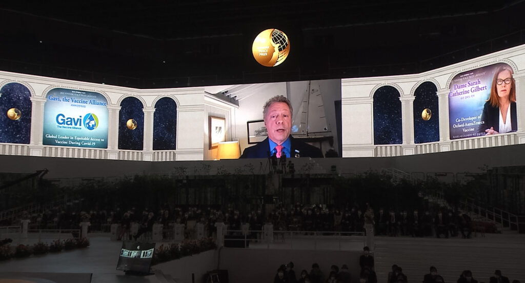 Gavi, the Vaccine Alliance, 2022 Sunhak Peace Prize laureate