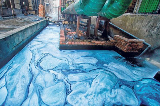 Discharge of Jeans Contaminated Water-James Bartle-Outland Denim