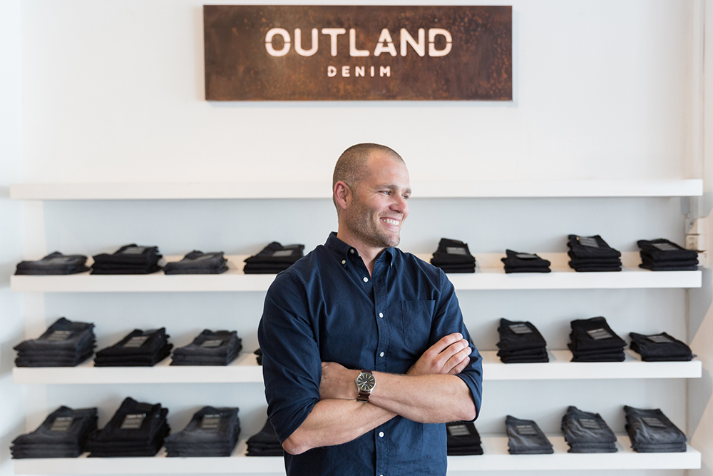 James Bartle founded Outland Denim